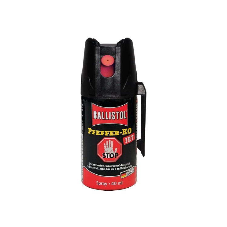 Gaz pieprzowy Pepper-KO JET 40ml – samoobrona, strumień, skuteczna ochrona
